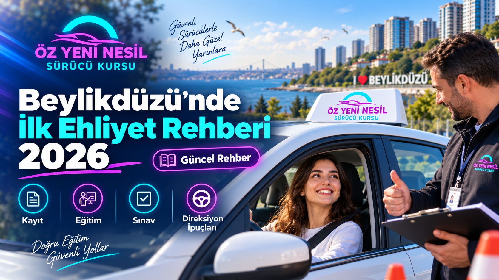Direksiyon Sınavında En Sık Yapılan Hatalar 2026: Beylikdüzü İçin Uygulamalı Hazırlık Rehberi