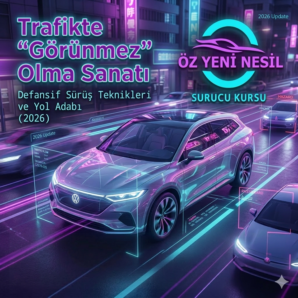 Trafikte "Görünmez" Olma Sanatı: Defansif Sürüş Teknikleri ve Yol Adabı (2026)