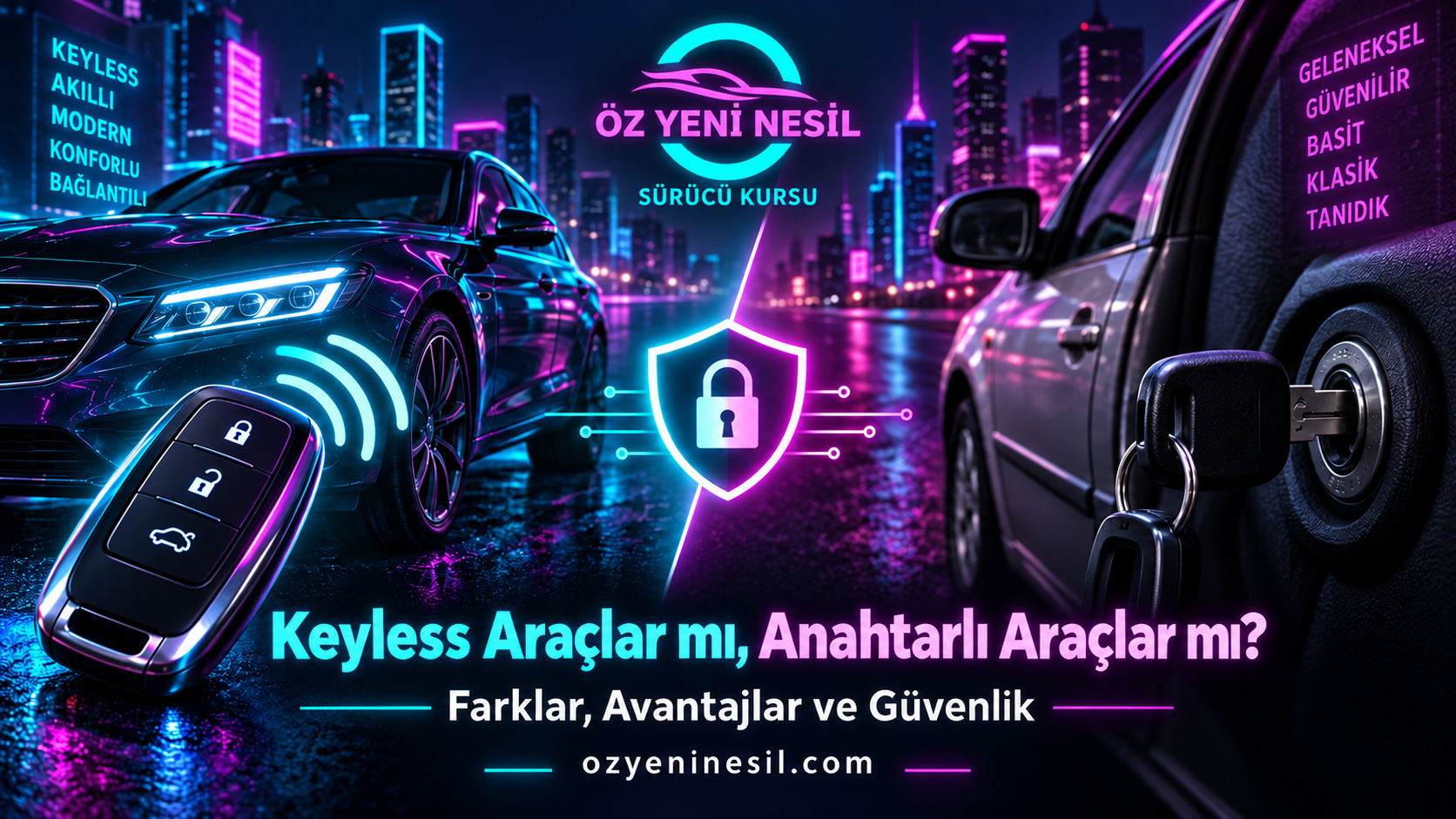 Keyless Araçlar Güvenli mi? Anahtarlı Araçlarla Farkları ve Güvenlik Karşılaştırması